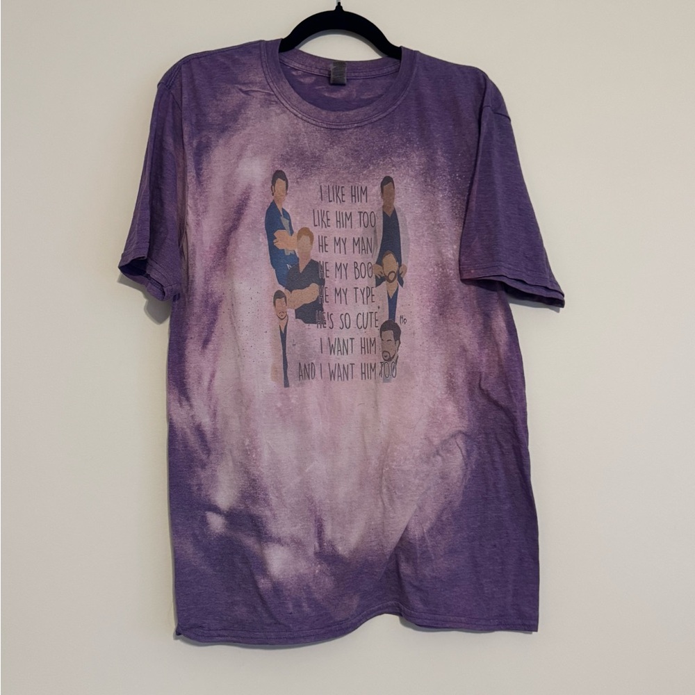 Gildan Softstyle Lavender Grey’s Anatomy inspired Tee